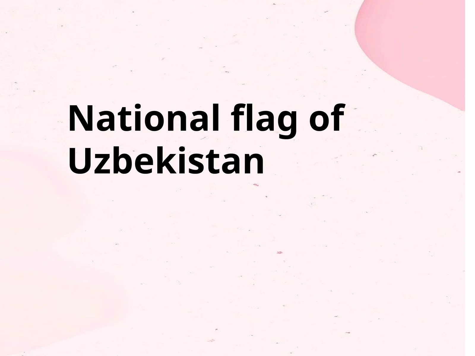O'zbekiston Respublikasi Davlat bayrog'i