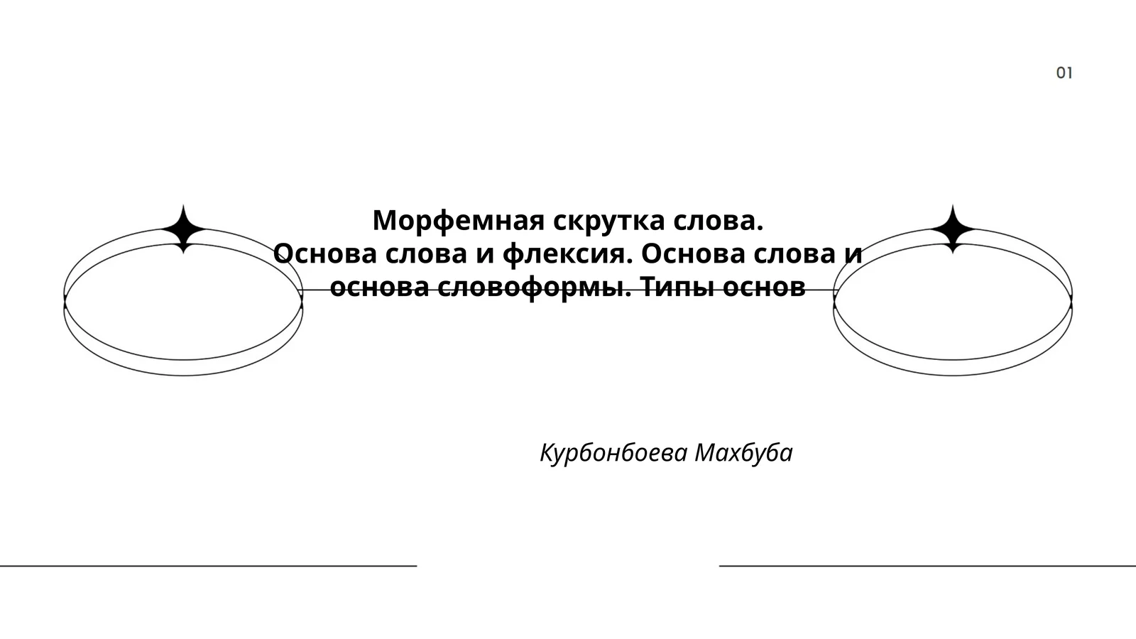 Морфемная скрутка слова