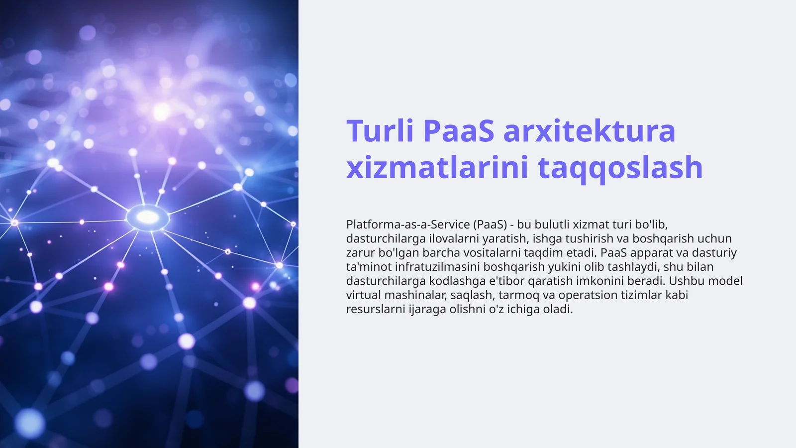 Platforma-as-a-Service (PaaS)