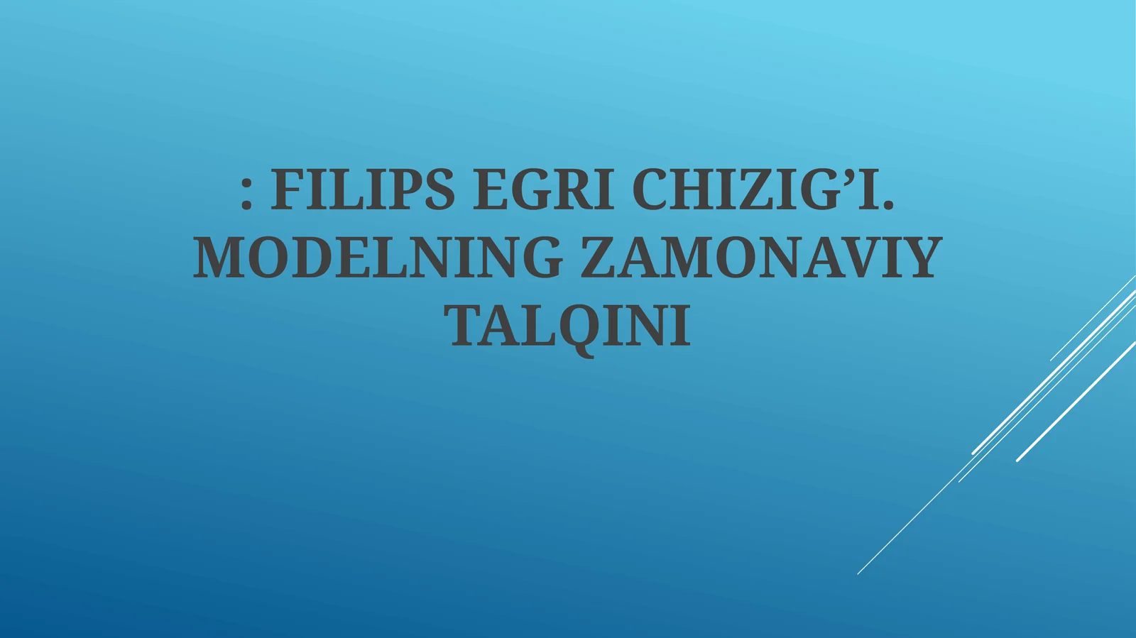 Filipps egri chizig’i