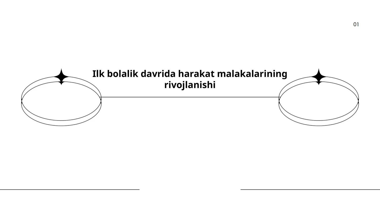 Ilk bolalik davrida harakat malakalarining rivojlanishi