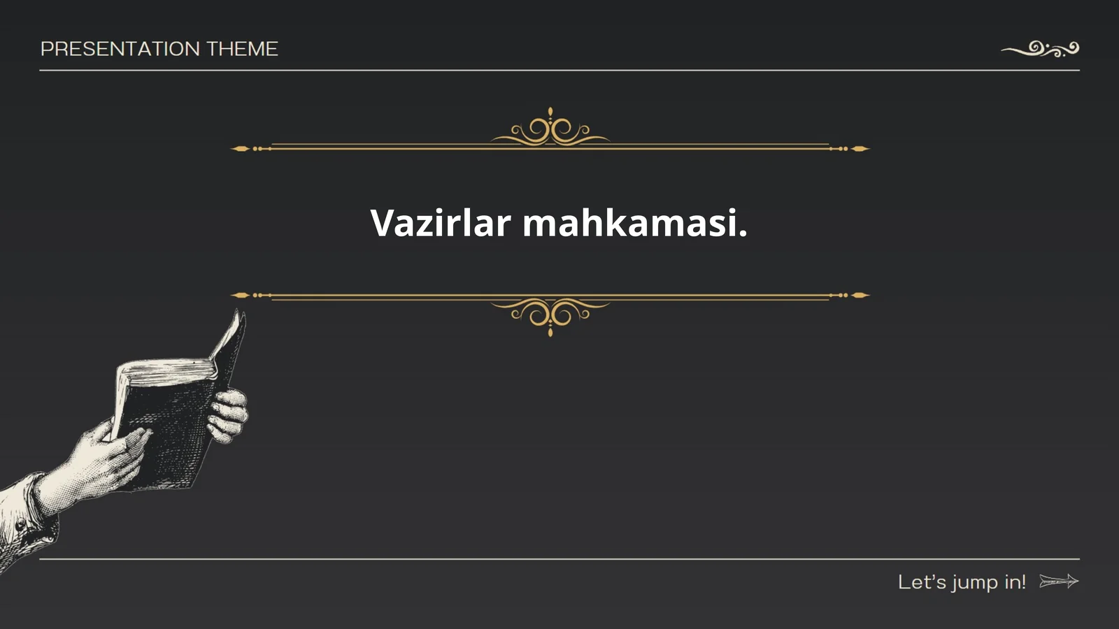 Vazirlar mahkamasi