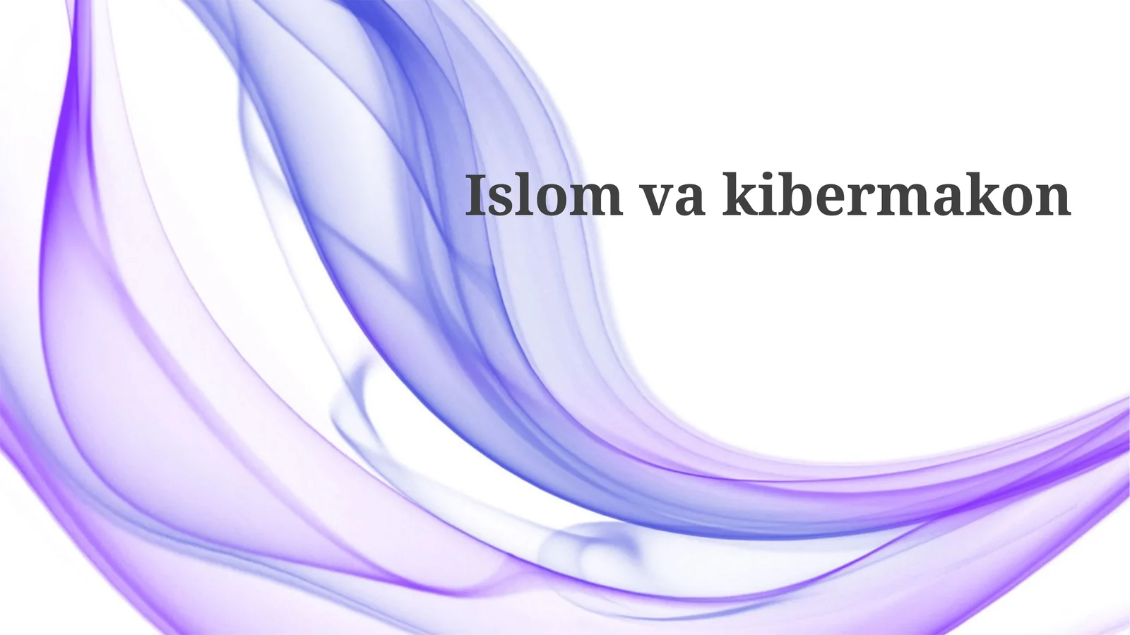 Islomvakibermakon