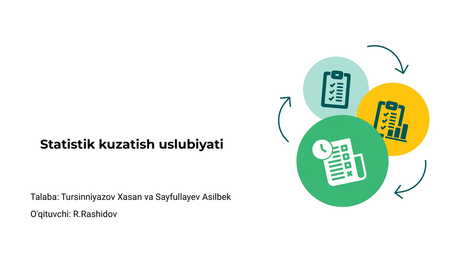 Statistik kuzatish uslubiyati