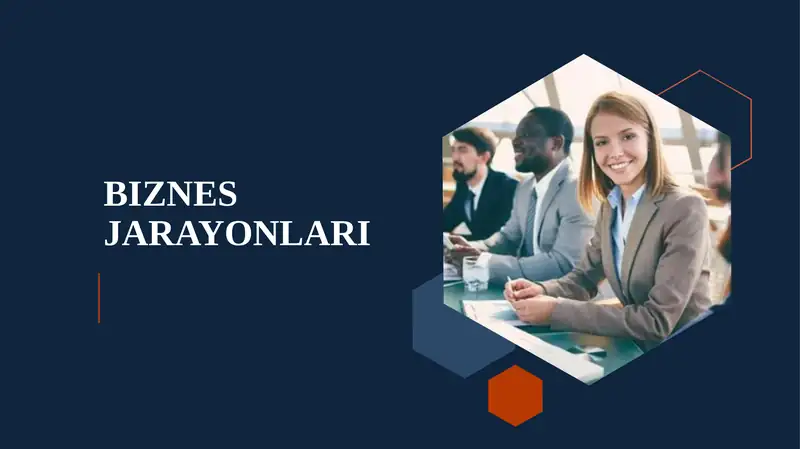 BIZNES JARAYONLARI