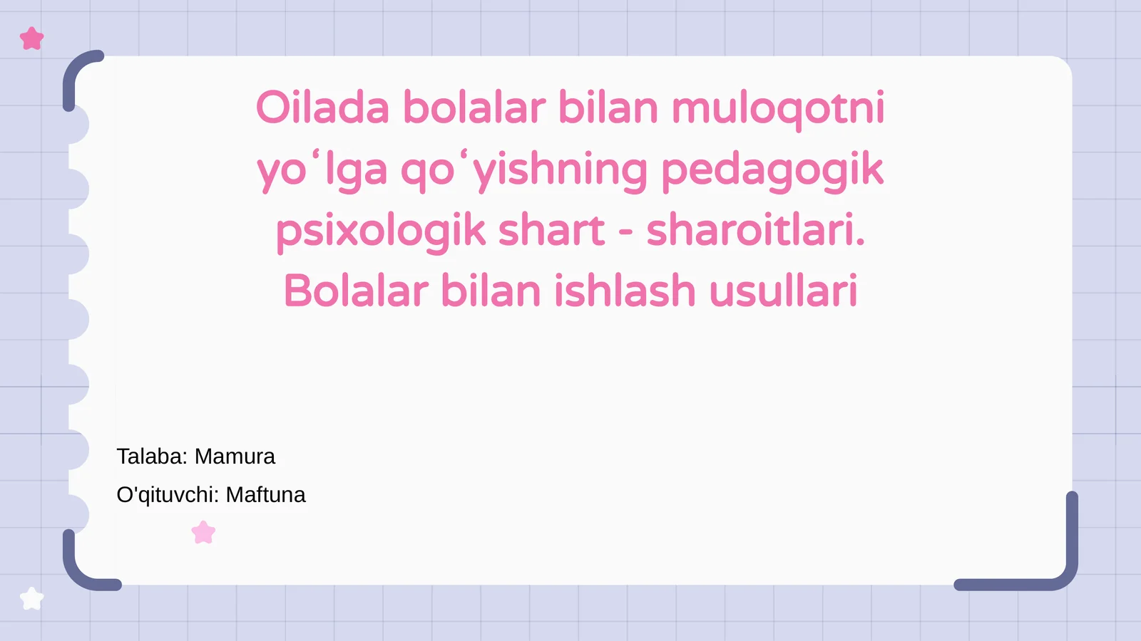 Muloqotning ahamiyati