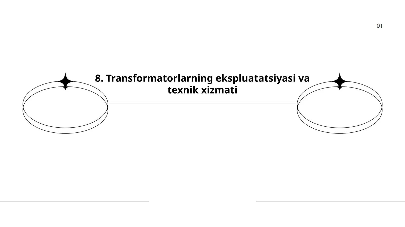 Transformatorlarning ekspluatatsiyasi va texnik xizmati