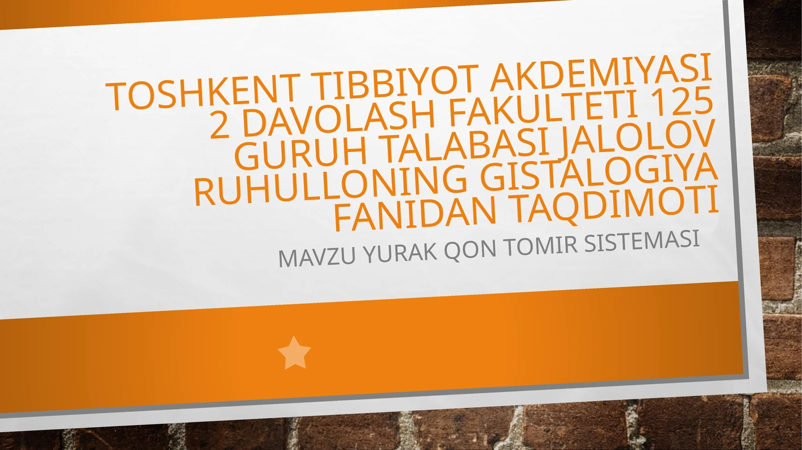 YURAK QONTOMIR SISTEMASI