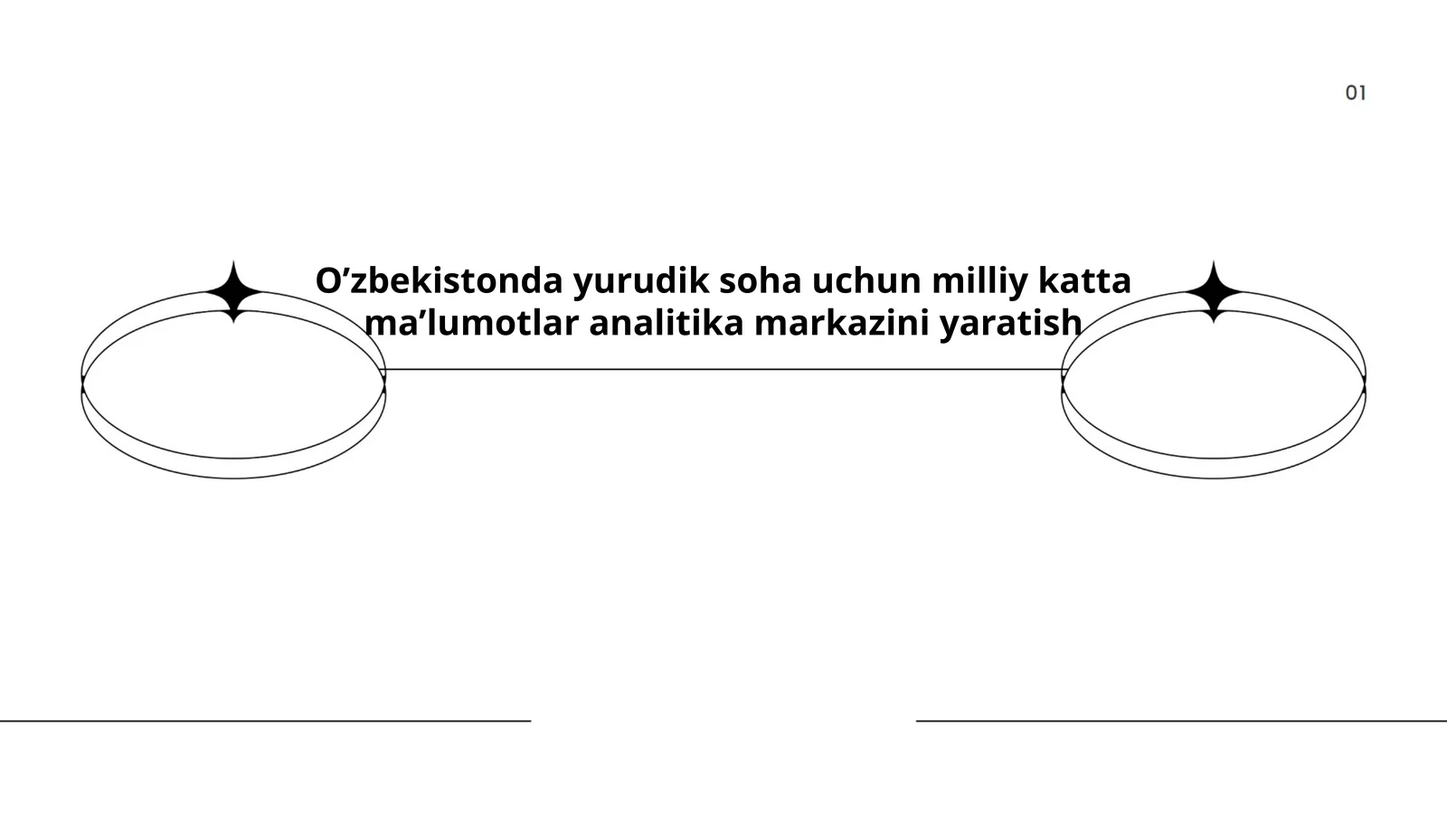 O’zbekistonda yurudik soha uchun milliy katta ma’lumotlar analitika markazini yaratish