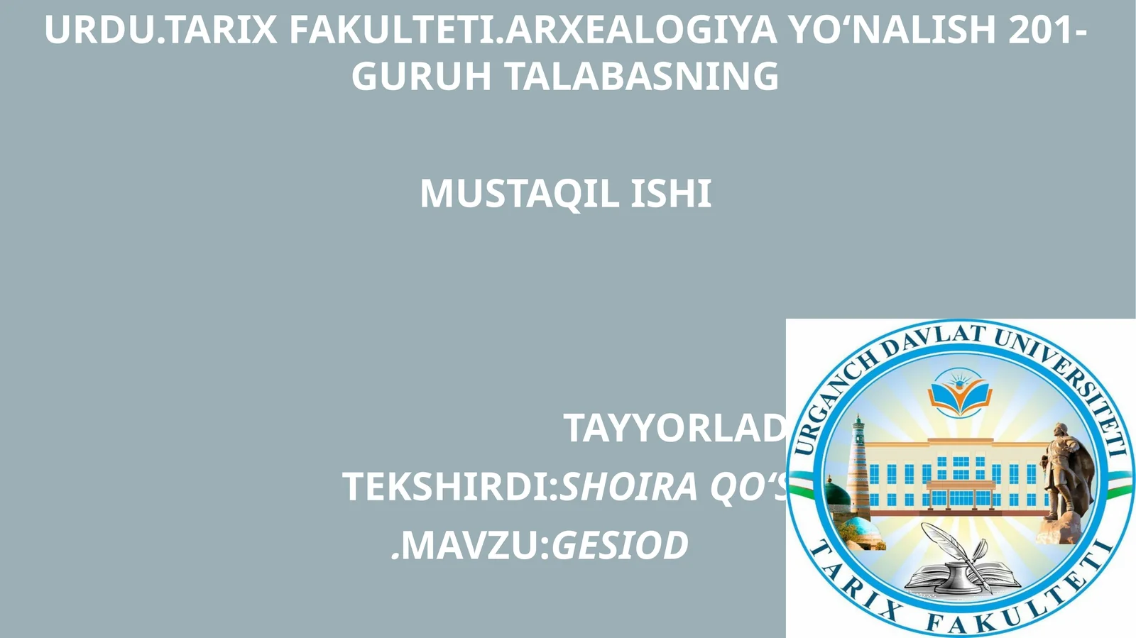 GESIOD