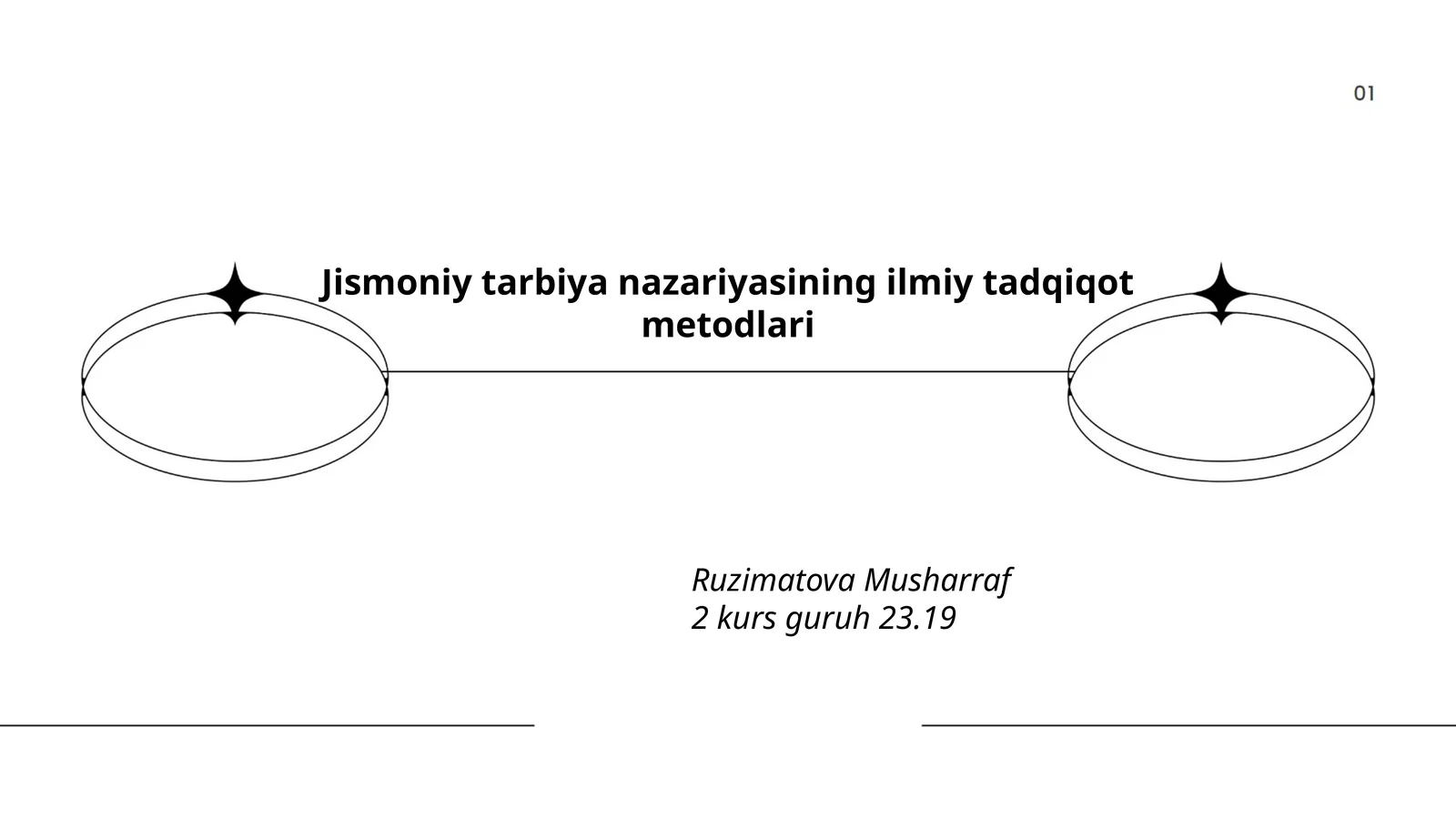 Jismoniy tarbiya nazariyasining ilmiy tadqiqot metodlari