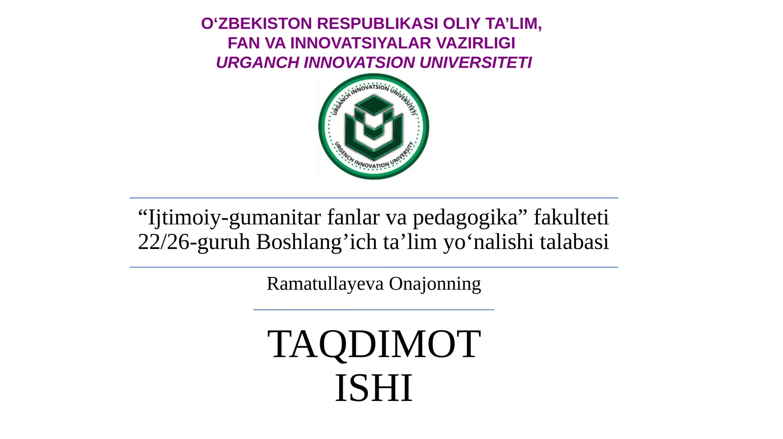Boshlang‘ich sinfda uchraydigan kombinatorika masalalarini tahlil qilish va masalalarni yechish