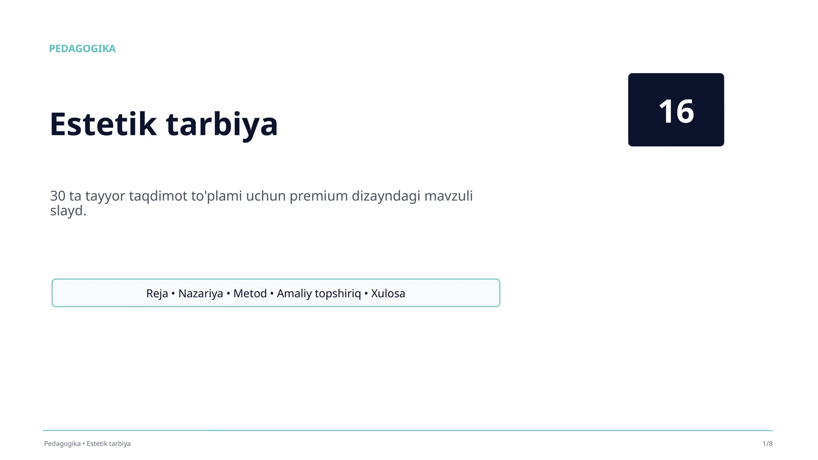 Estetik tarbiya