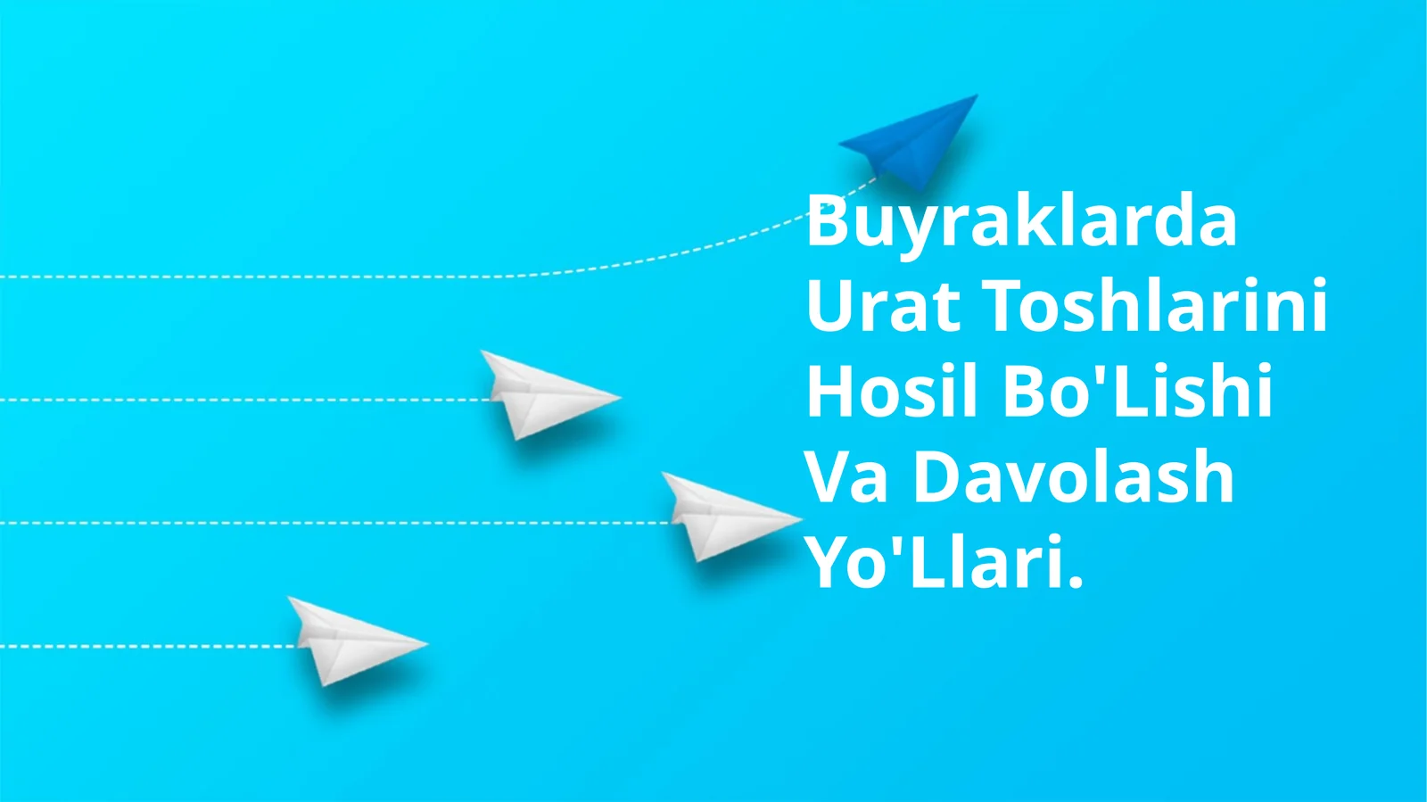 Buyraklarda Urat Toshlarini Hosil Bo'Lishi Va Davolash Yo'Llari