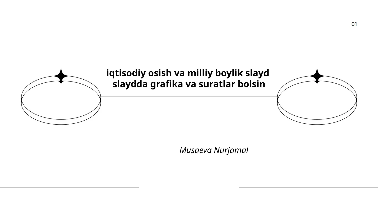 Iqtisodiy Osish va Milliy Boylik Slayd