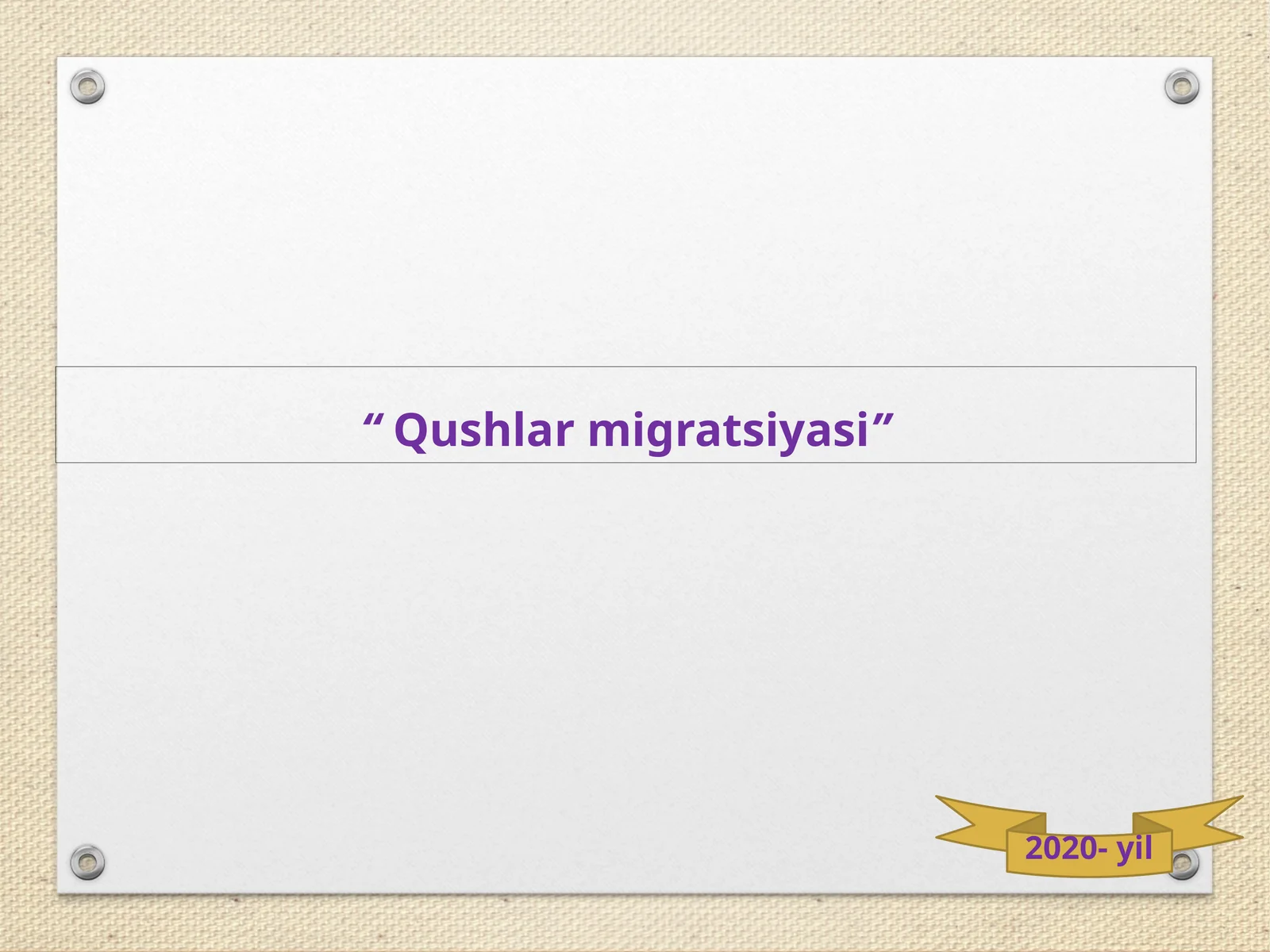 Qushlarmigratsiyasi