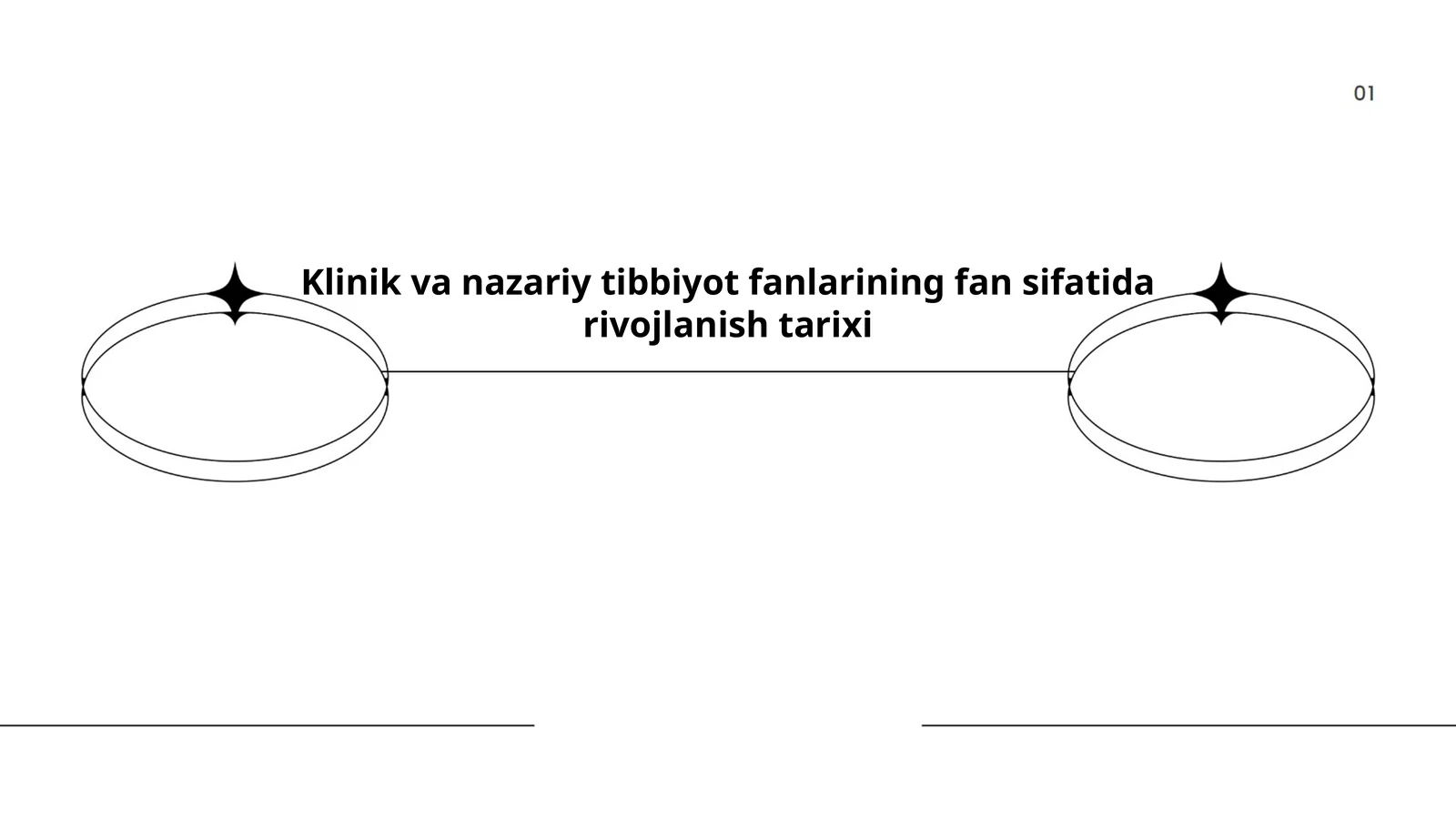 Klinik va nazariy tibbiyot fanlarining fan sifatida rivojlanish tarixi