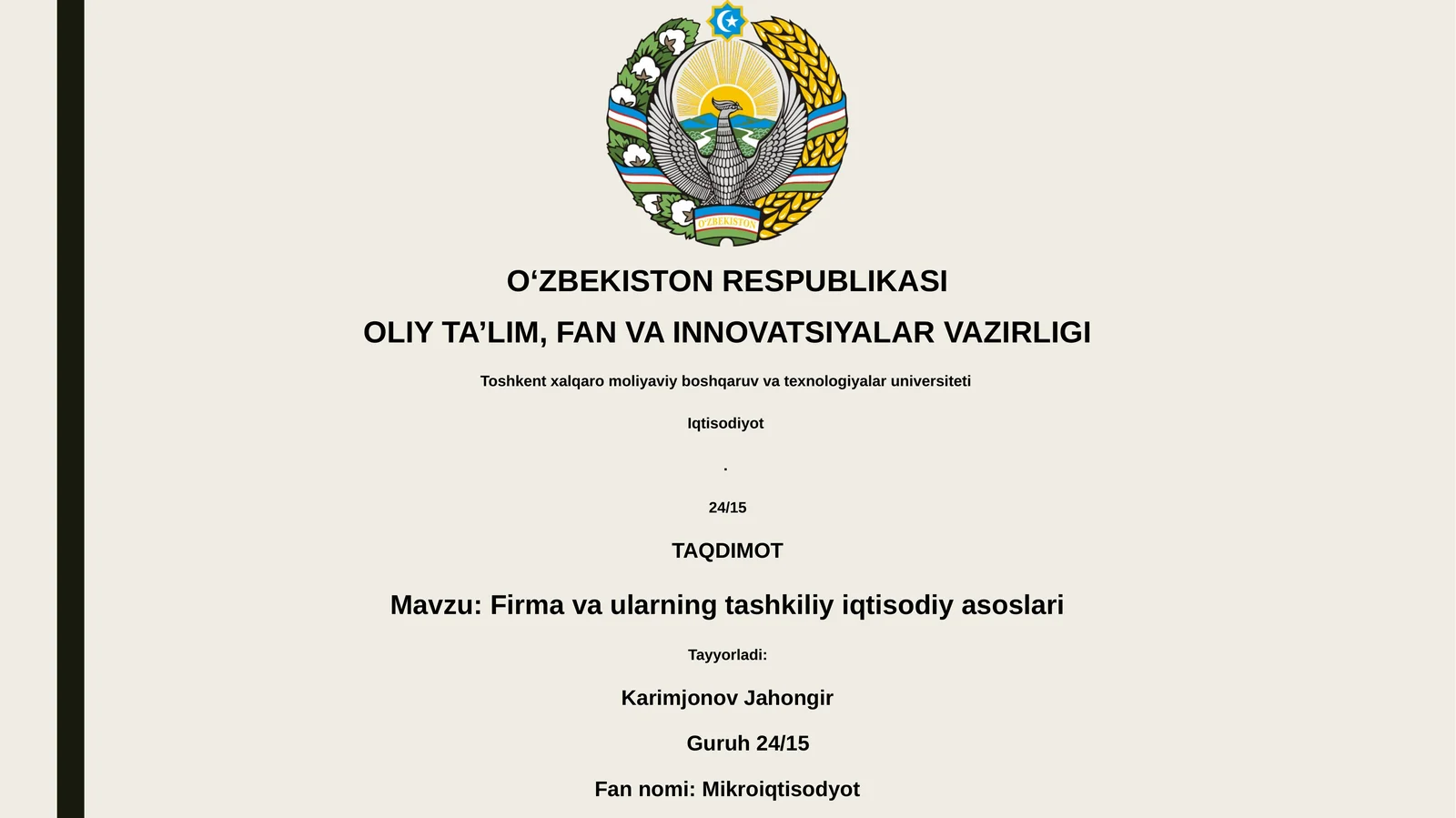 Mikroiqtisodyot