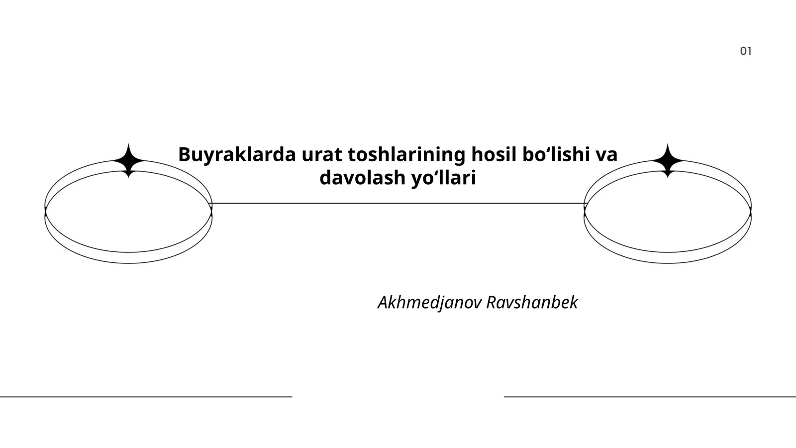 Buyraklarda urat toshlarini hosil boʻlishi va davolash yoʻllar