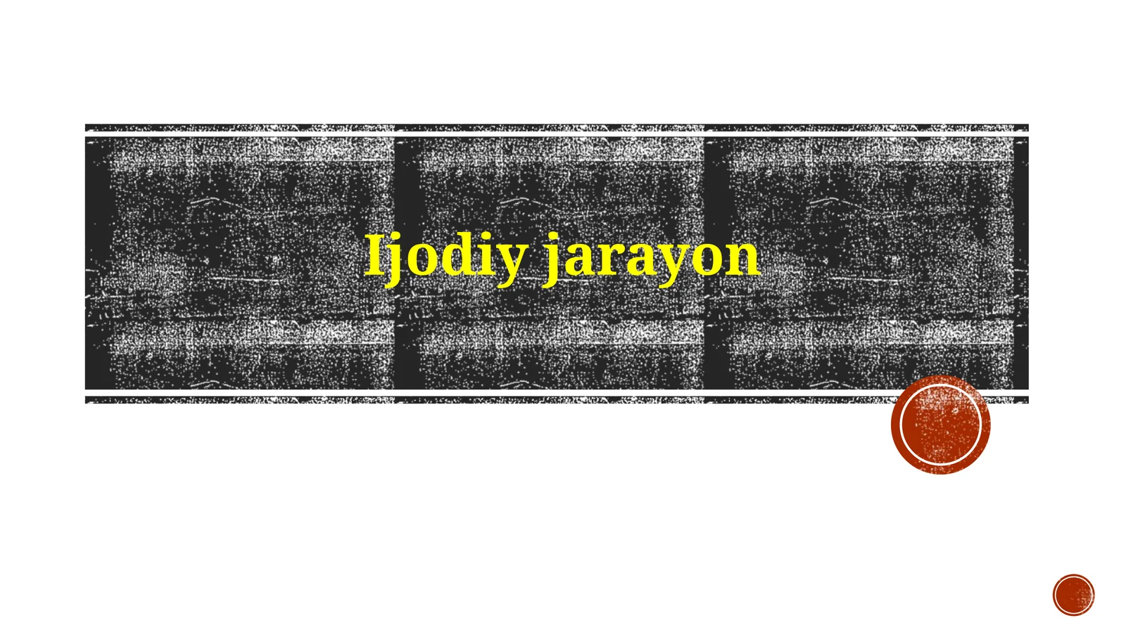 Ijodiyjarayon