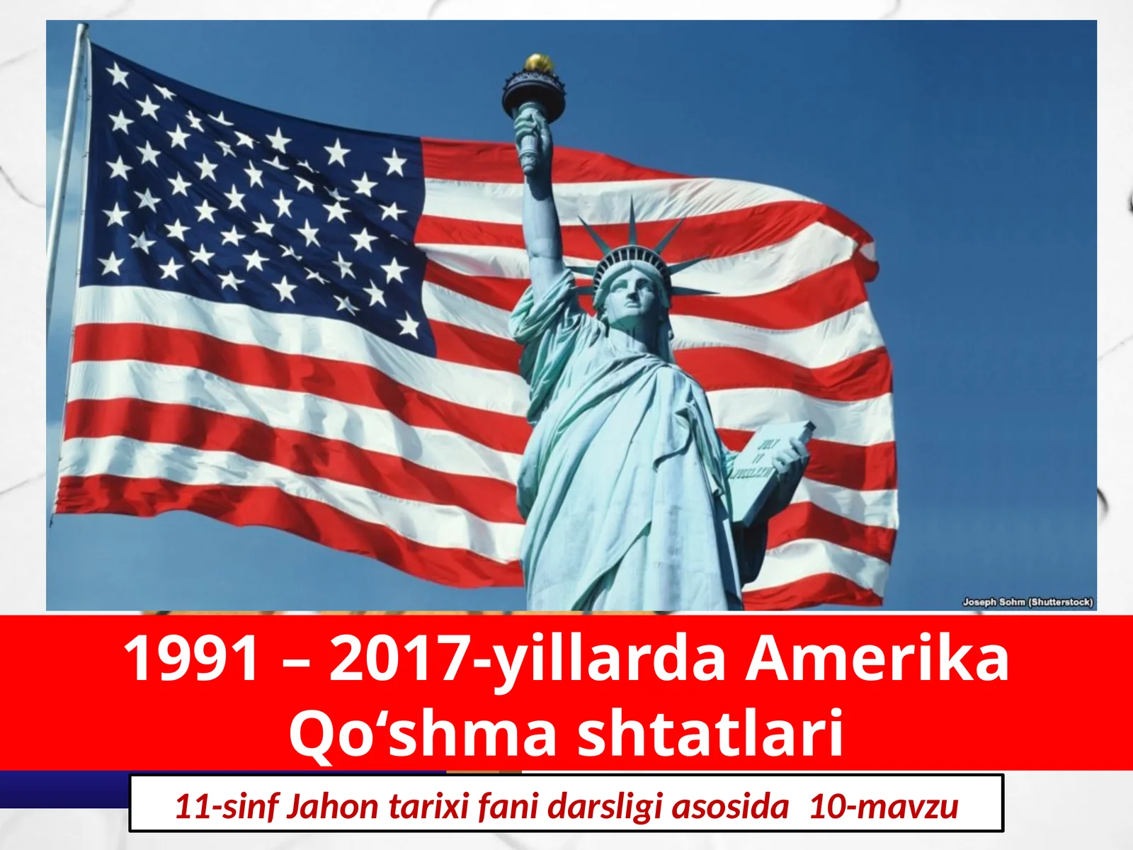 11-sinf Jahontarixi fanidarsligi