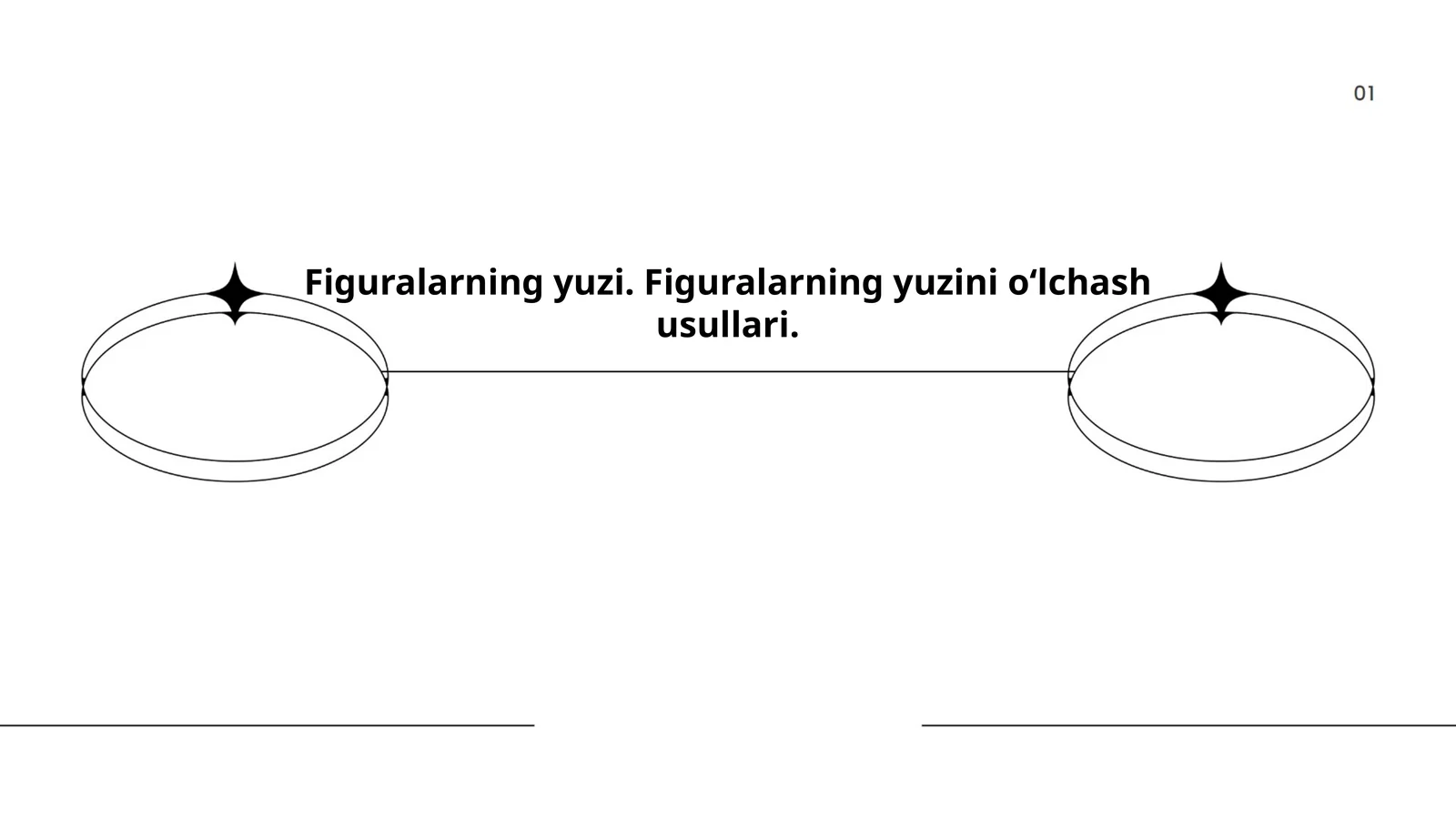 Figuralarning yuzi. Figuralarning yuzini oʻlchash usullari