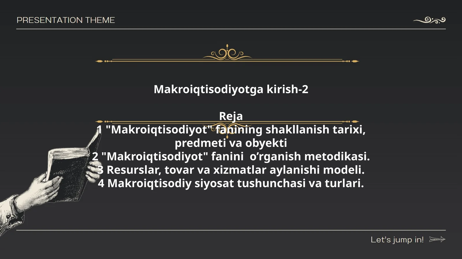 Makroiqtisodiyotga kirish-2
