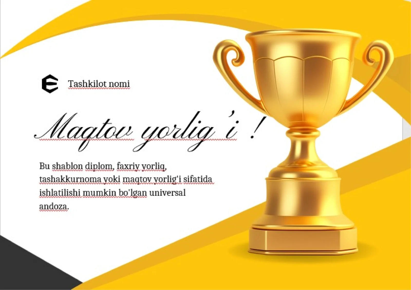 Maqtov yorlig’i