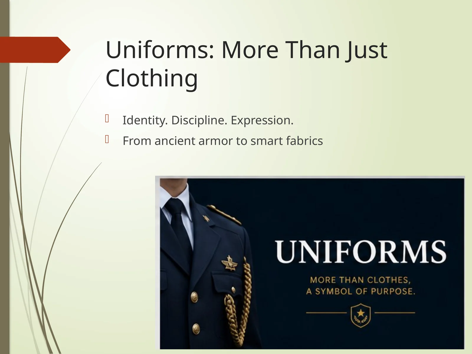 Uniforms ppt presentation