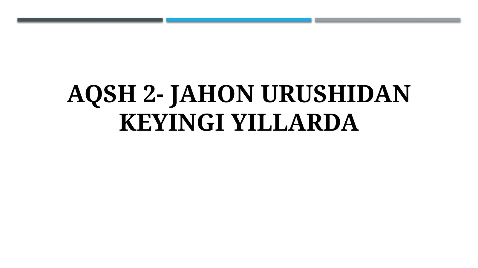 Sovuq urush davri va Amerika Qo'shma Shtatlari