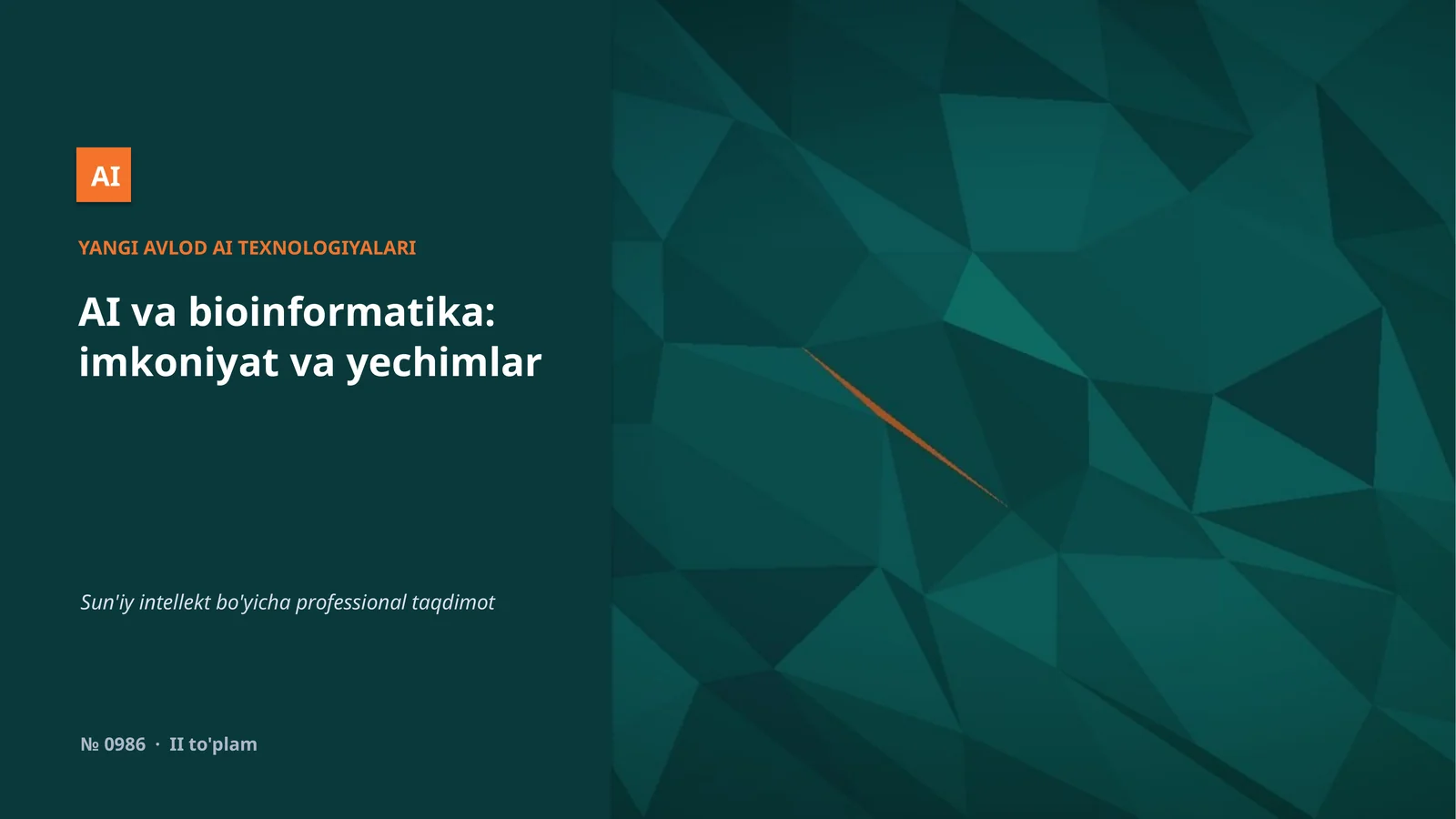 Yangi avlod AI texnologiyalari