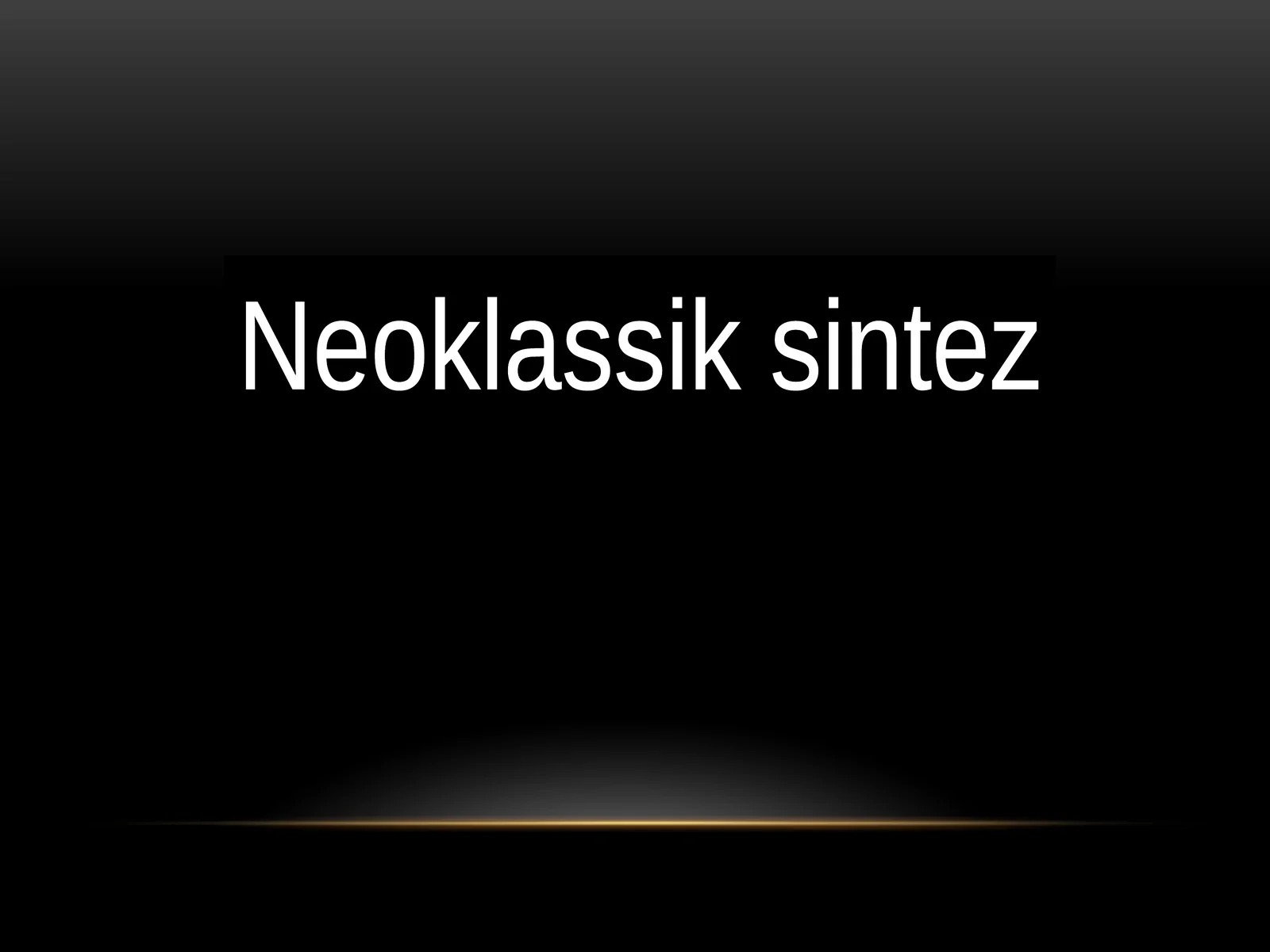 Neoklassiksintez