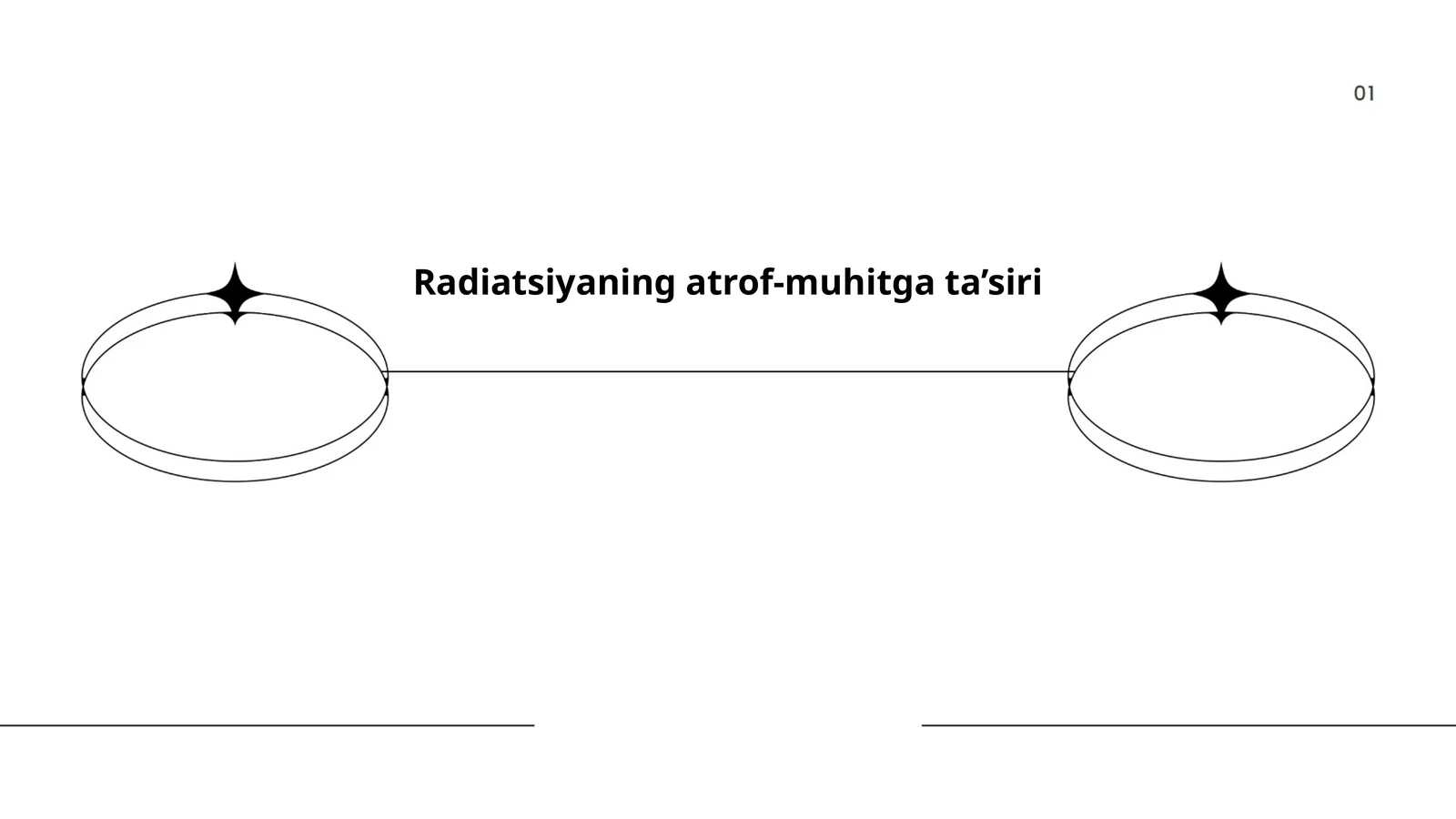 Radiatsiyaning atrof-muhitga ta’siri