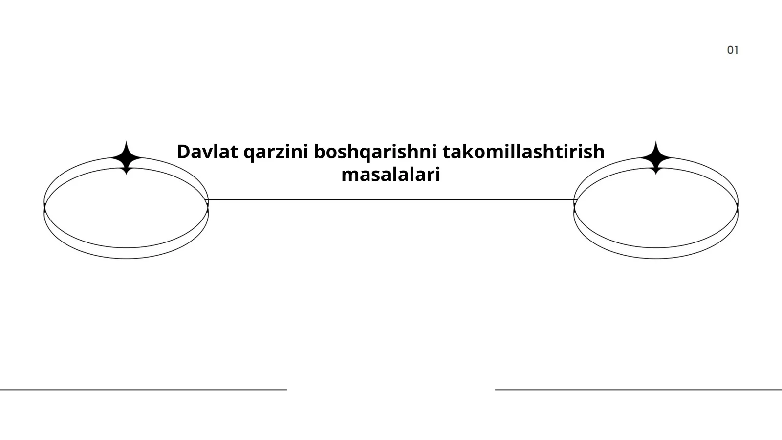 Davlat qarzini boshqarishni takomillashtirish masalalari