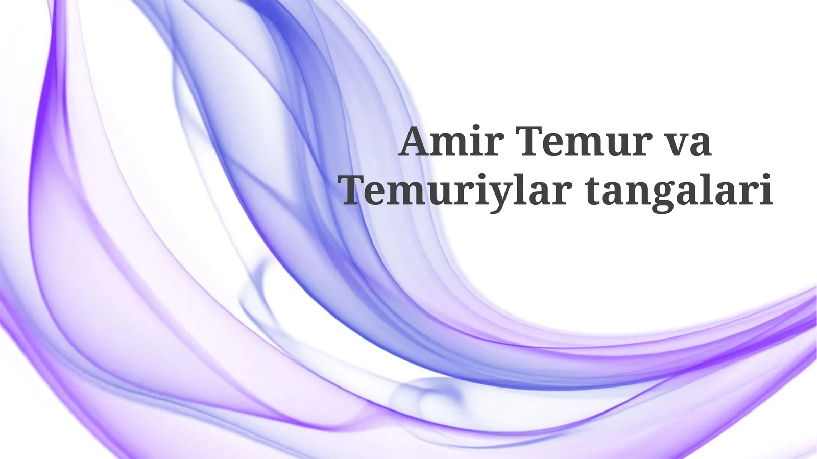 Temuriylar Tangalari