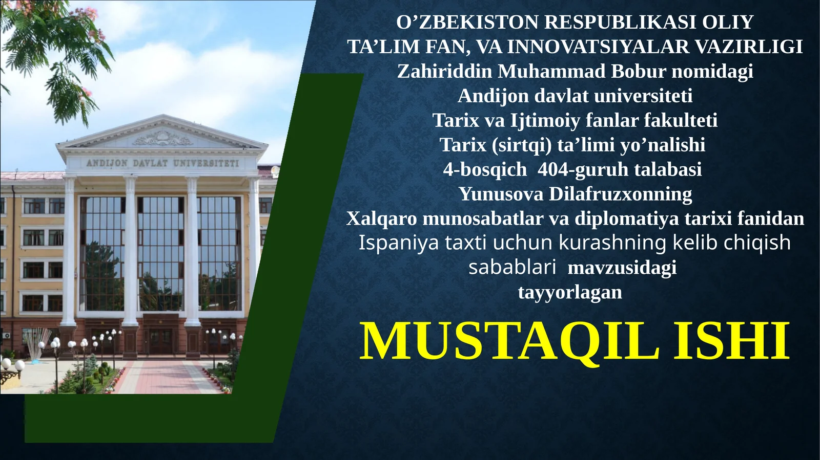 Ispaniyataxti uchun kurashning kelib chiqish sabablari