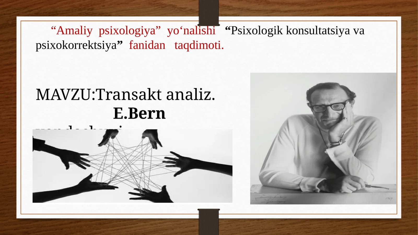 Transaktanaliz