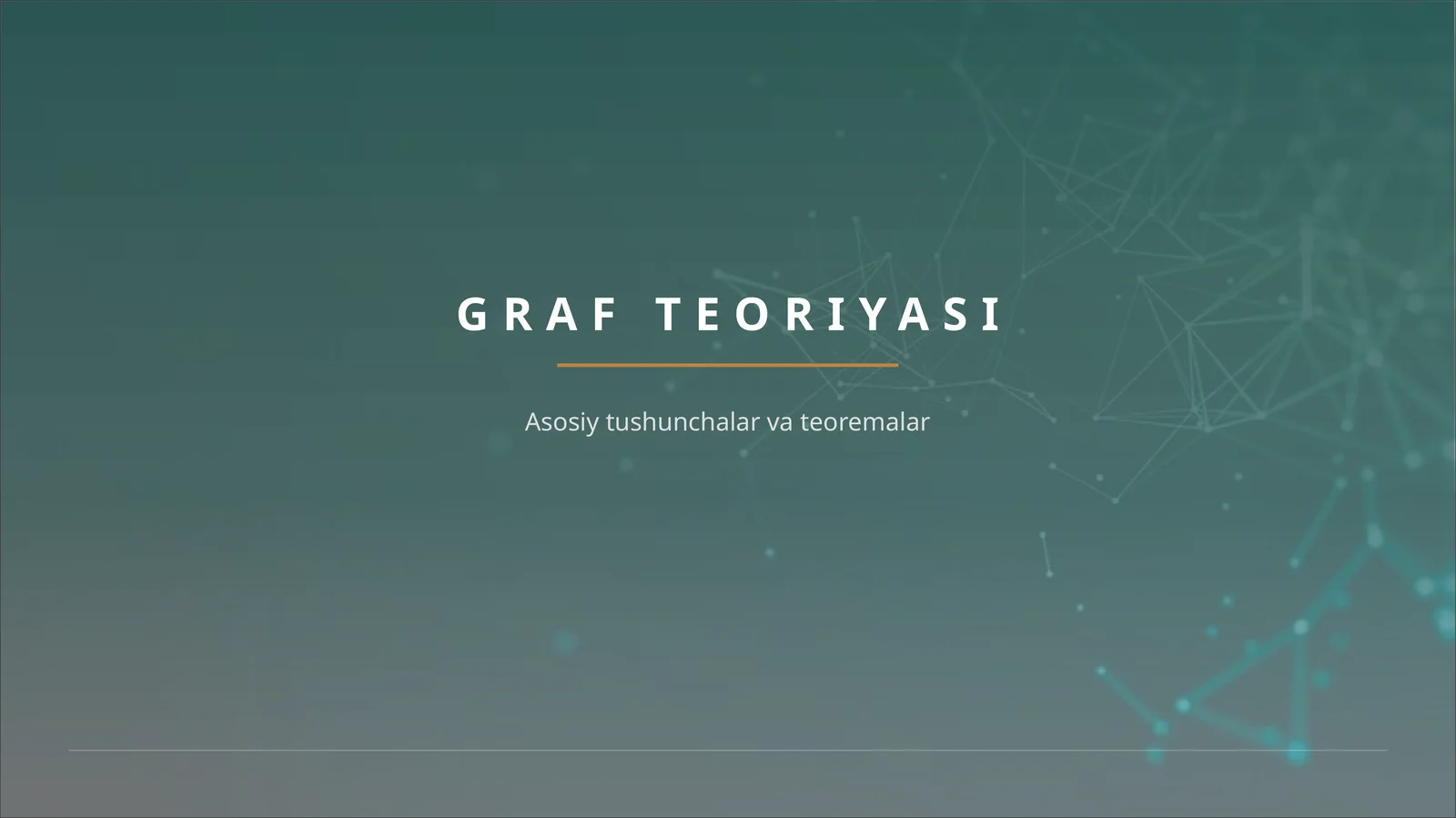 GRAF TEORIYASI