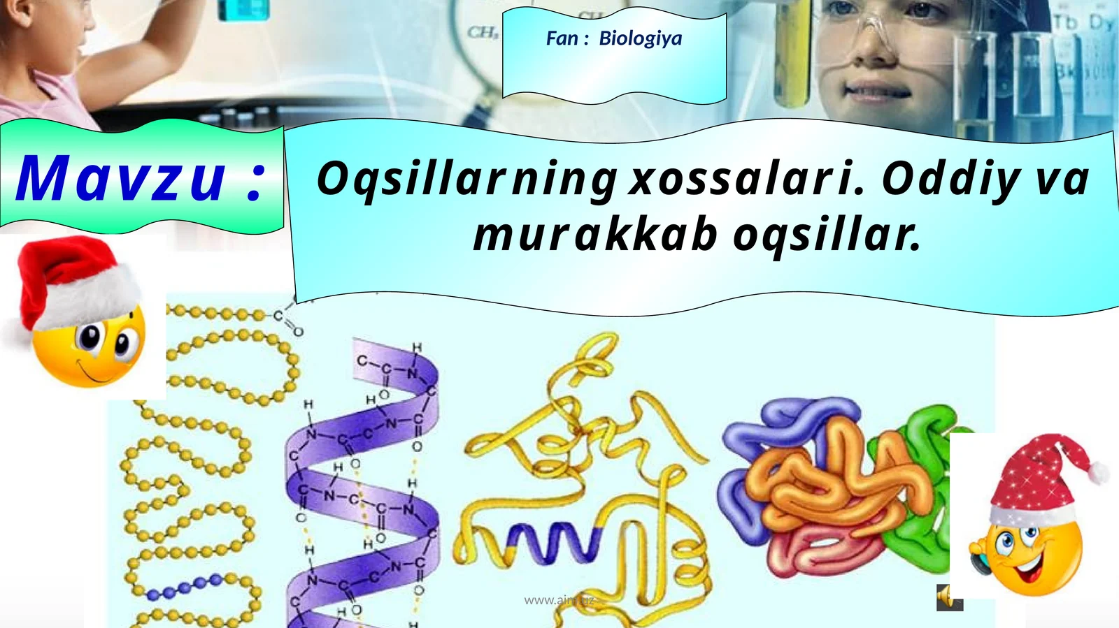 Oqsillarning xossalari