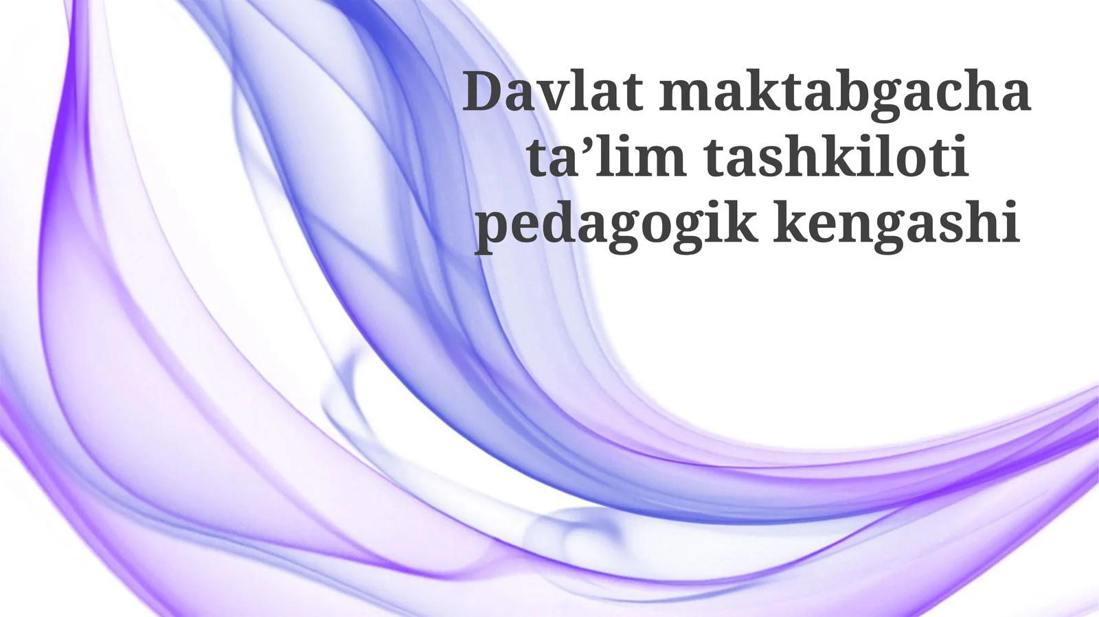 Davlat maktabgacha ta'lim muassasasi pedagogik kengashining vazifalari