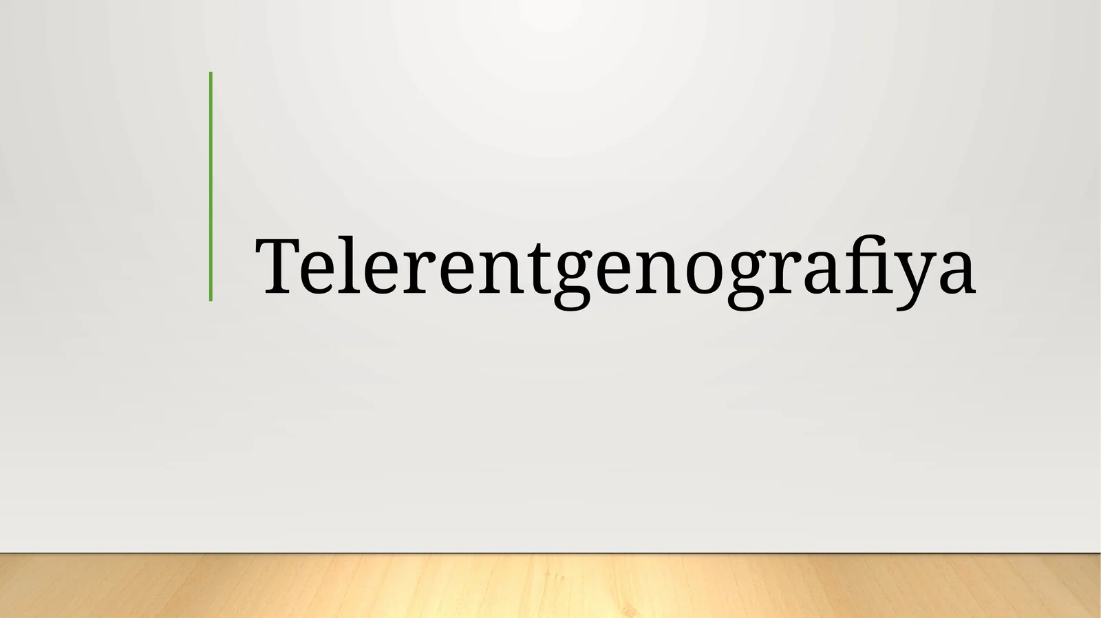 Telerentgenografiya