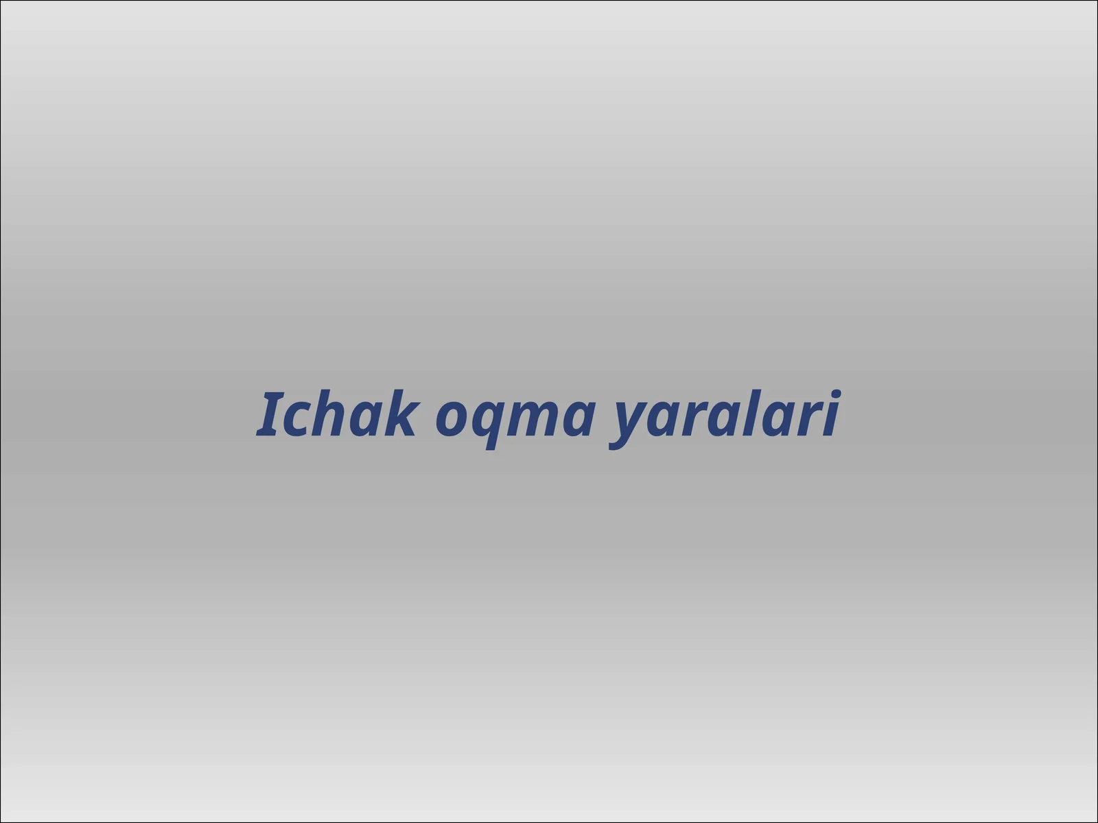 Ichakoqmayaralari