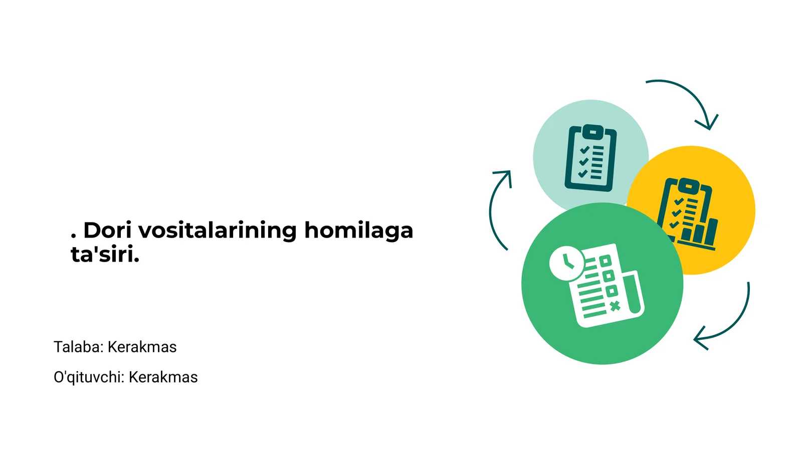 Dori vositalari va homilaga ta'siri
