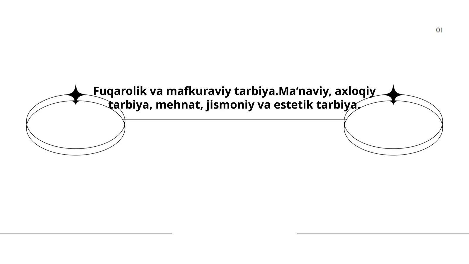 Fuqarolik va mafkuraviy tarbiya.Ma‘naviy, axloqiy tarbiya, mehnat, jismoniy va estetik tarbiya