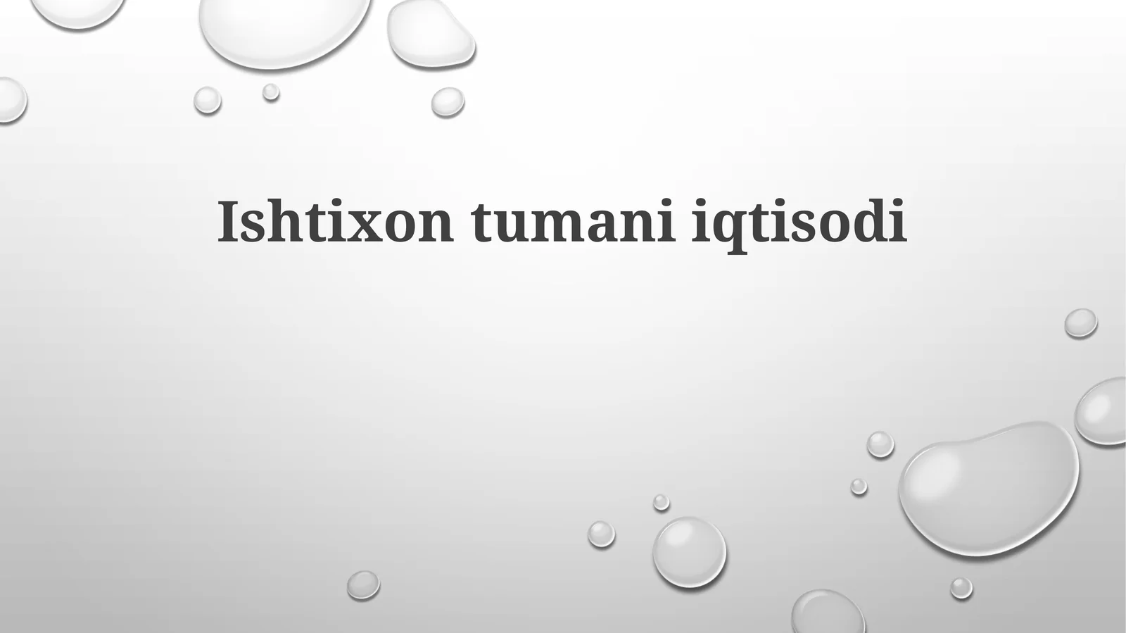 Ishtixontumaniiqtisodi