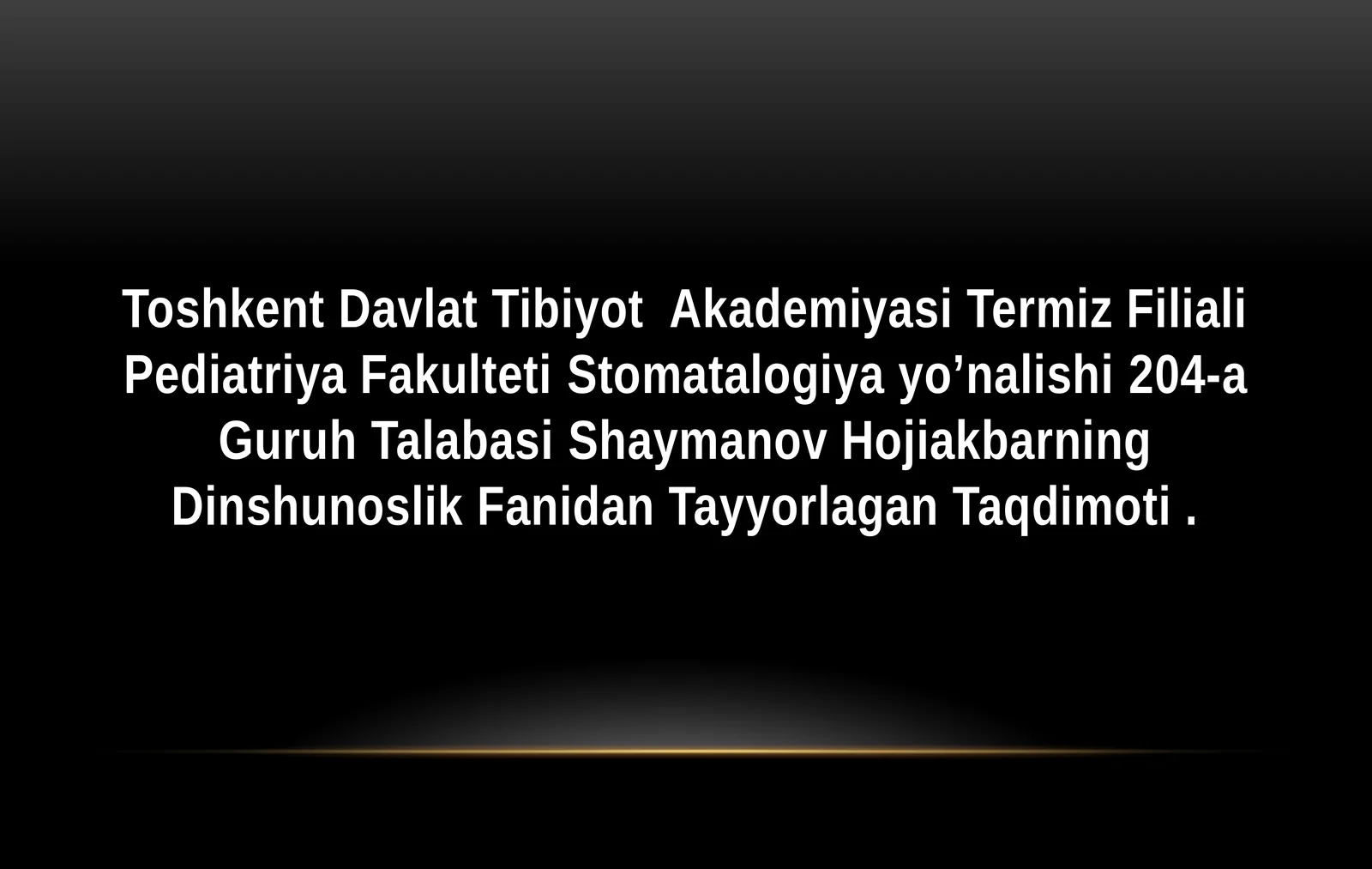 Imom Buxoriy va Imom Termiziyning HadiS ilmiga Qo'Shgan HiSSalari:QiyoSiy Tahlil