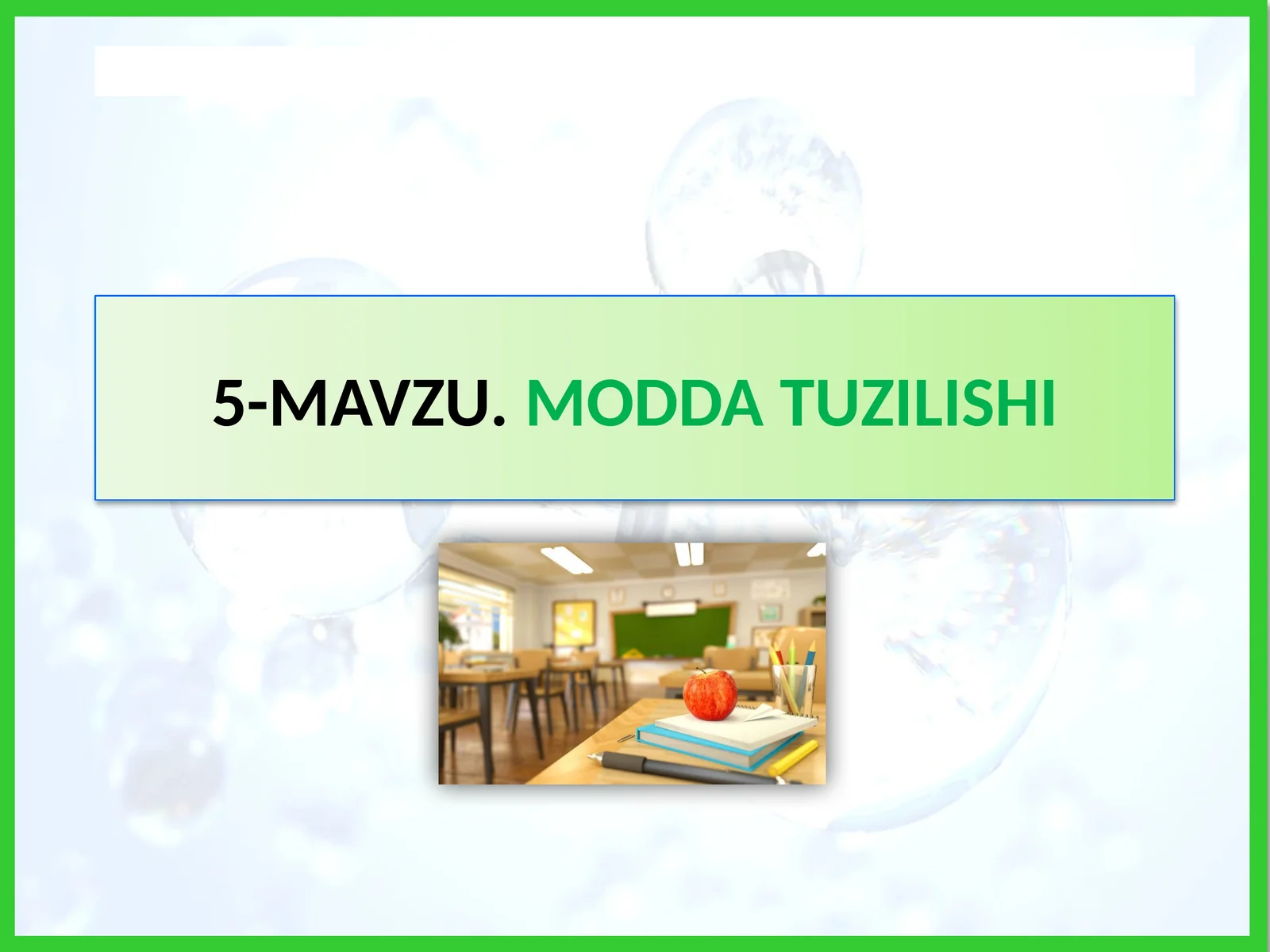 MODDA TUZILISHI
