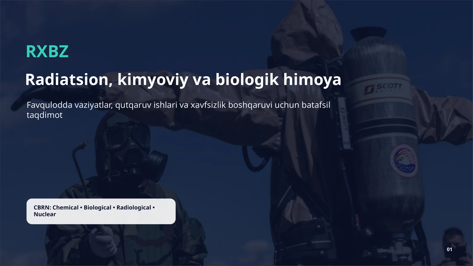 Radiatsion, kimyoviy va biologik himoya