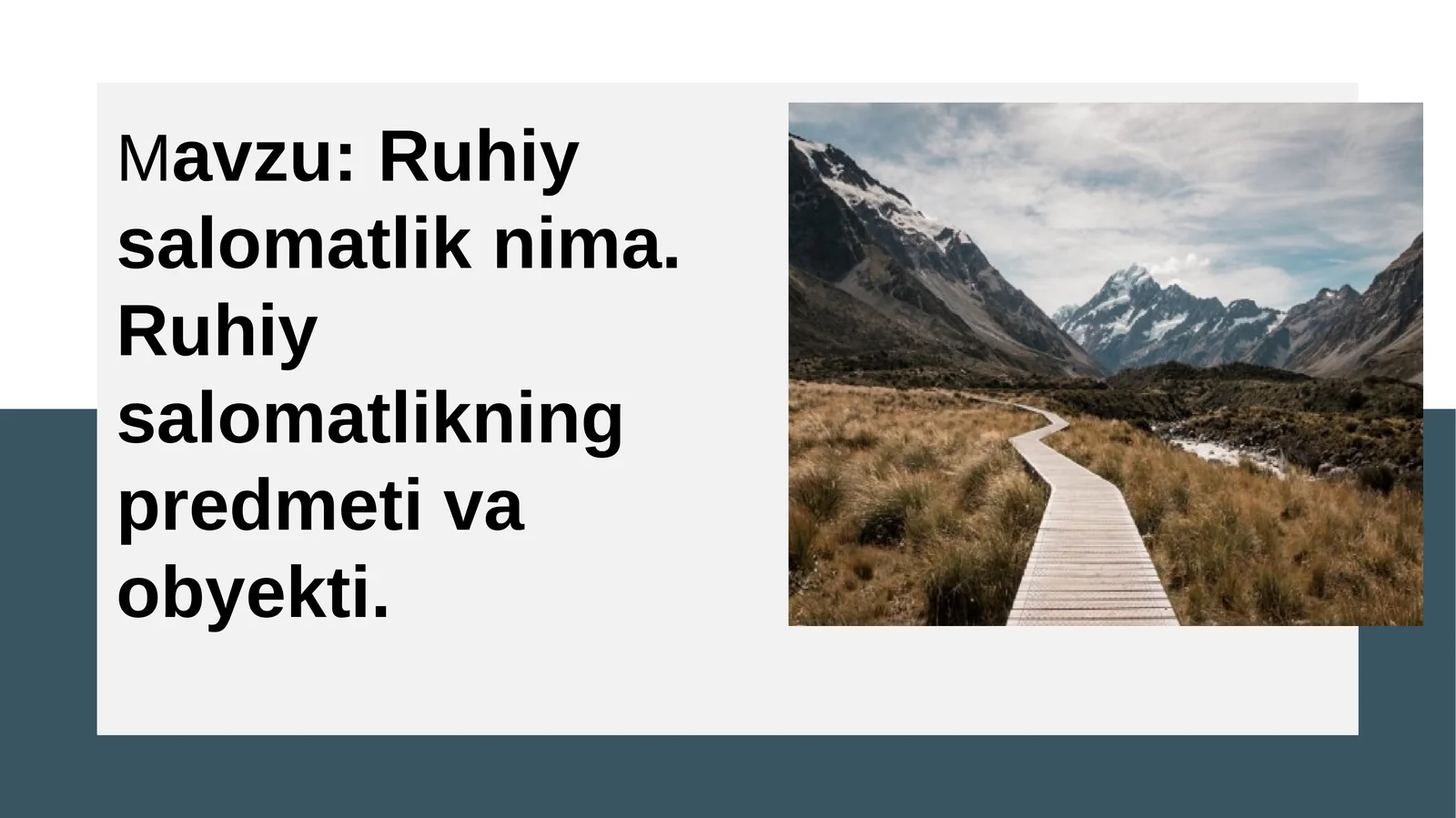 Ruhiysalomatliknima.Ruhiysalomatlikningpredmetivaobyekti