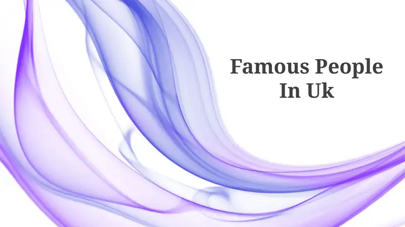 Me famous people in Uk